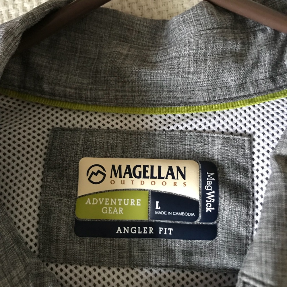 Magellan Angler Fit short sleeve